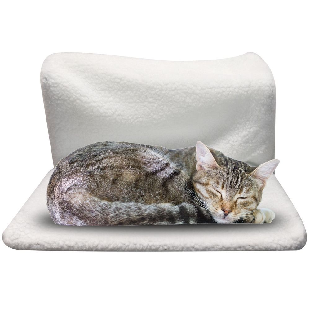 Luxury Cat & Dog Radiator Bed - Warm Indoor Pet Bed with Washable Cover