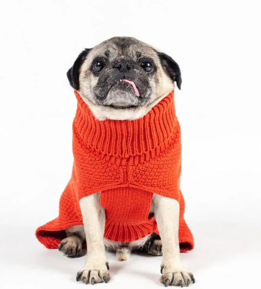 The Jamie Dog Jumper - Stylish Tuck Stitch Knit for Long-Chested Dogs