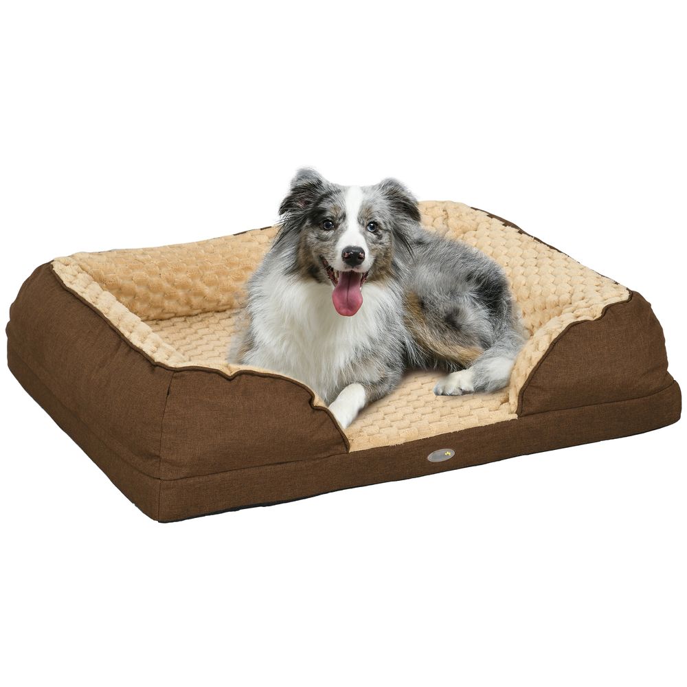 PawHut Dog Bed - Calming Mattress for Small Dogs and Cats, Washable Cover